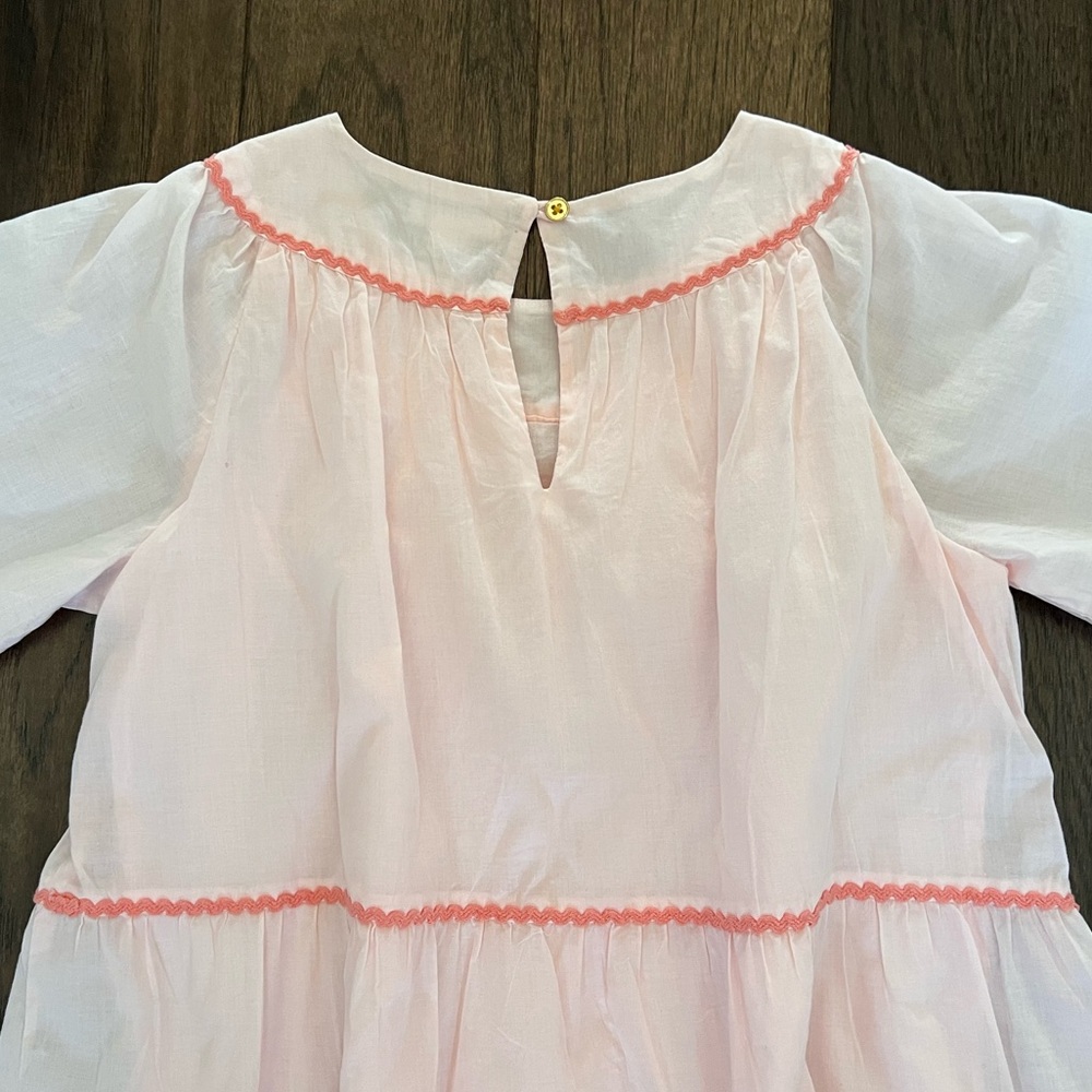 NWOT Crewcuts J.Crew Girls Light Pink Summer Dress 8 - Picture 11 of 17